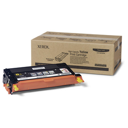 Product image for Xerox 113R00725 Yellow Original High Capacity   Toner Cartridge - Small