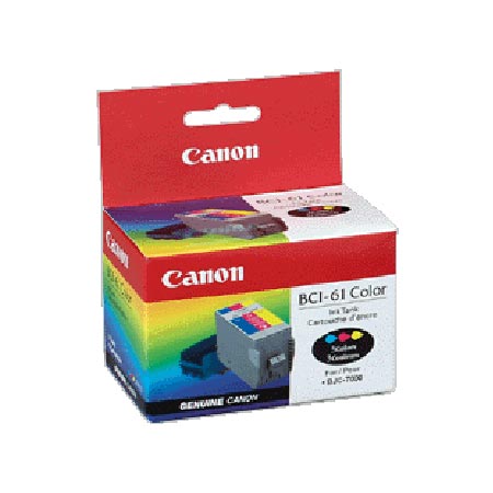 Product image for Canon BCI-61 Colour Original Cartridge - Small