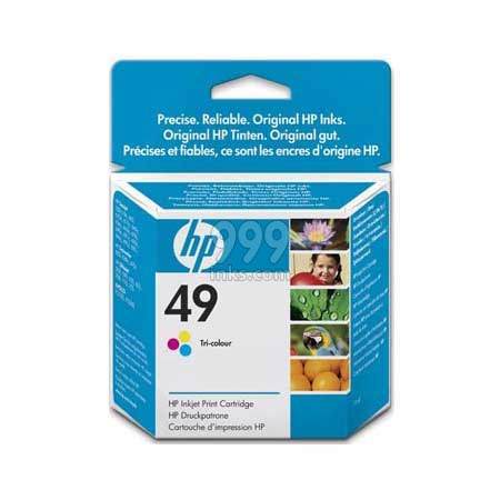 Product image for HP 51649NE Tri-colour OriginalLow Capacity Inkjet Cartridge (51649NE) - Small