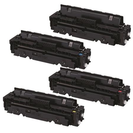 Product image for 999inks Compatible Multipack Canon 046BK/C/M/Y 1 Full Set Laser Toner Cartridges - Small