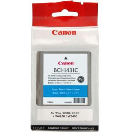 Product image for Canon BCI-1431 Pigment Cyan Original Ink Cartridge - Small
