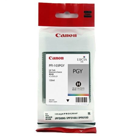 Product image for Canon PFI-103PGY Photo Grey Original Ink Cartridge - Small