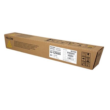 Product image for Ricoh 841926 Yellow Original Toner Cartridge - Small