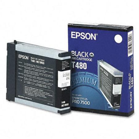 Product image for Epson T480 (T480011) Black Original Cartridge - Small