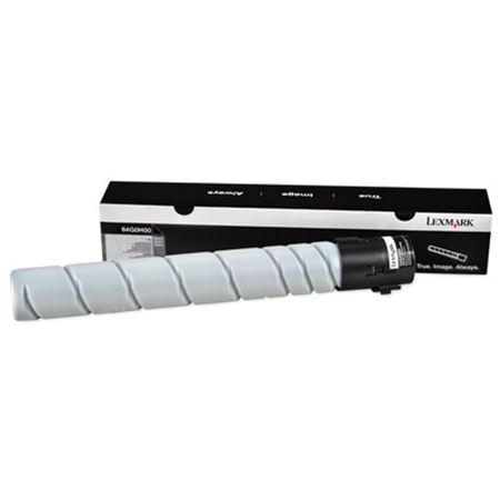 Product image for Lexmark 64G0H00 Black Original High Capacity Toner Cartridge - Small