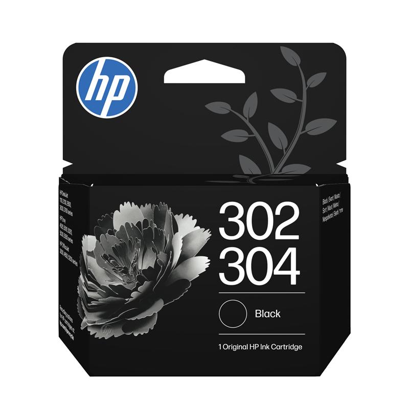 HP 302/304 Black Original Standard Capacity Ink Cartridge (B7RT7AE)