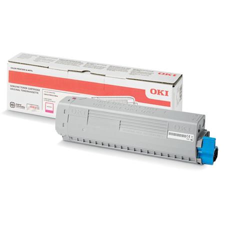 Product image for OKI 46861306 Magenta Original High Capacity Toner Cartridge - Small