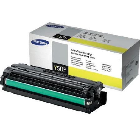 Product image for Samsung CLT-Y505L Yellow Original Toner Cartridge - Small