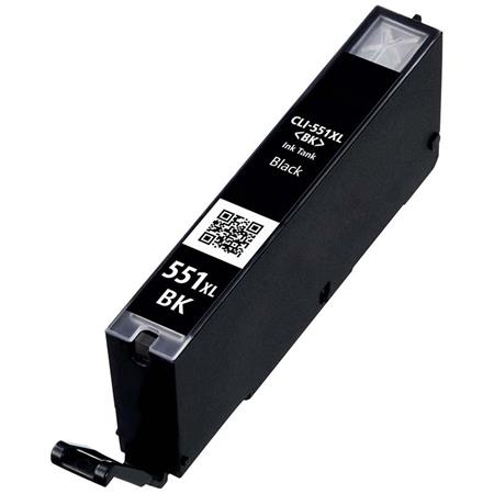 Product image for 999inks Compatible Black Canon CLI-551BKXL High Capacity Inkjet Printer Cartridge - Small