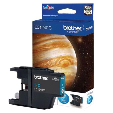 Product image for Brother LC1240C Cyan Original Ink Cartridge - Small