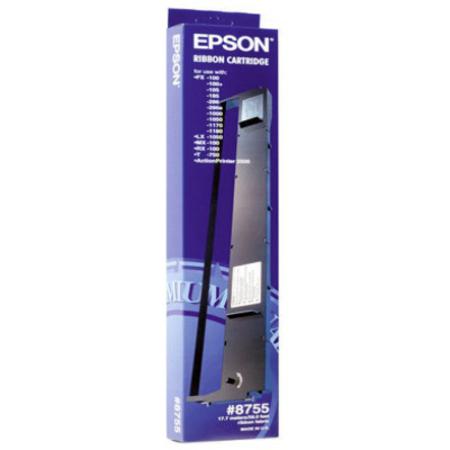 Product image for Epson 8755 Original Black Fabric Ribbon Cartridge - Small