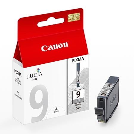 Product image for Canon PGI-9GY Grey Original Pigment  Cartridge - Small