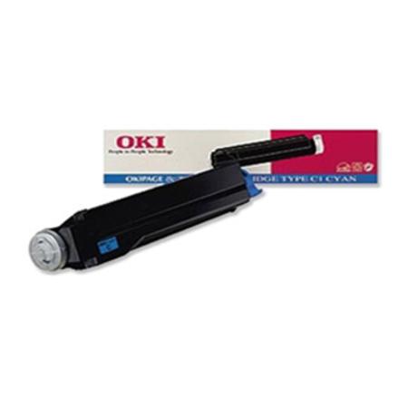 Product image for OKI 41012308 Cyan Original Toner Cartridge - Small