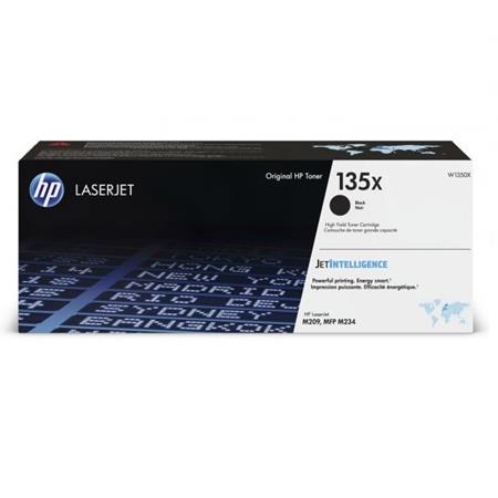 Product image for HP 135X (W1350X) Black Original High Capacity Toner Cartridge - Small