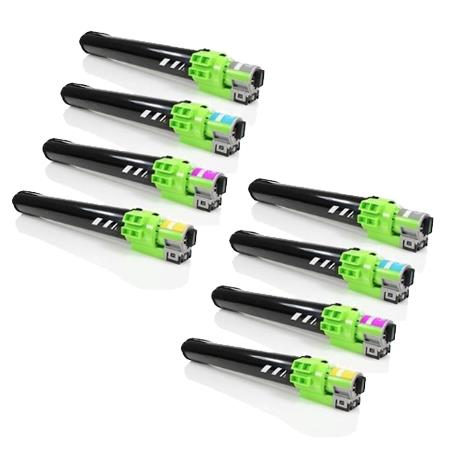 Product image for 999inks Compatible Multipack Ricoh 841424/27 2 Full Sets Laser Toner Cartridges - Small