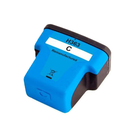Product image for 999inks Compatible Cyan HP 363 Inkjet Printer Cartridge - Small
