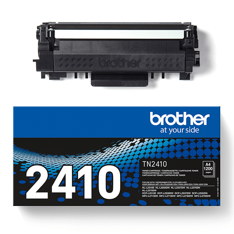 Product image for Brother TN2410 Black Original Standard Capacity Toner Cartridge - Small