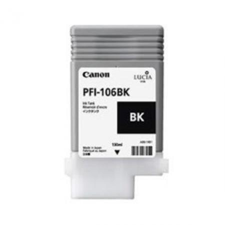 Product image for Canon PFI-106BK Original Black Ink Cartridge - Small