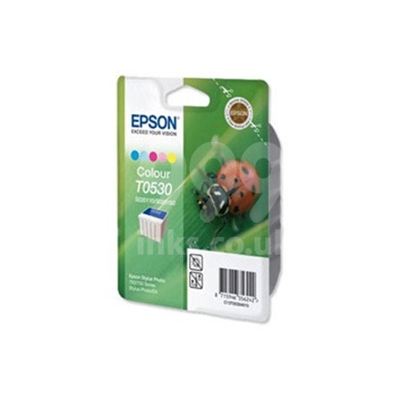 Product image for Epson T053 5 Colour Original Ink Cartridge (Ladybird) (S020110) - Small
