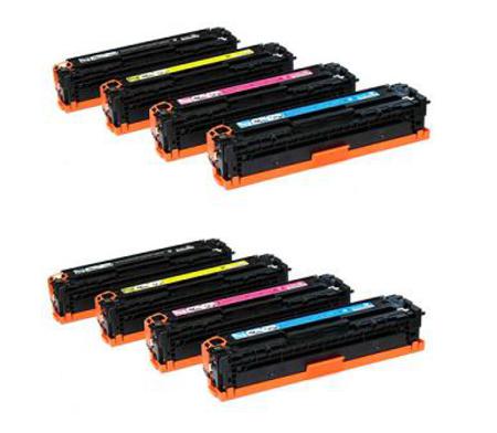 Product image for 999inks Compatible Multipack HP 125A 2 Full Sets Laser Toner Cartridges - Small