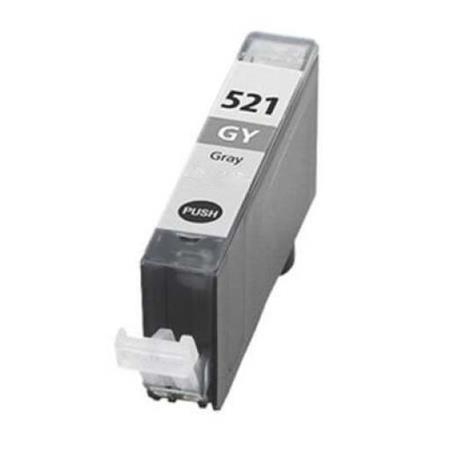 Product image for 999inks Compatible Grey Canon CLI-521GY Inkjet Printer Cartridge - Small