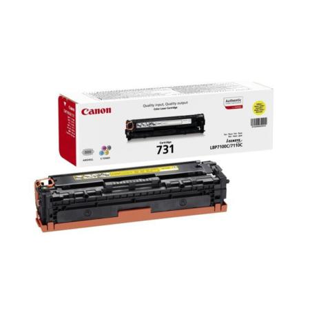 Product image for Canon 731 Yellow Original Toner Cartridge - Small