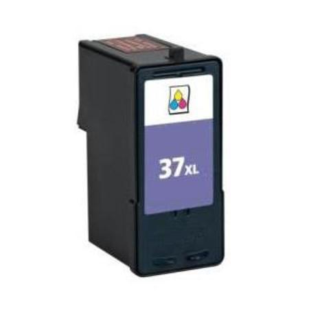 Product image for 999inks Compatible Colour Lexmark 37XL High Capacity Inkjet Printer Cartridge - Small