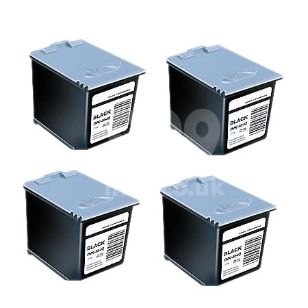 Product image for 999inks Compatible Quad Pack Samsung M40 Black Inkjet Printer Cartridges - Small