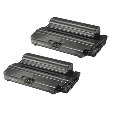 Product image for 999inks Compatible Twin Pack Samsung SCX-D5530A Black Laser Toner Cartridges - Small