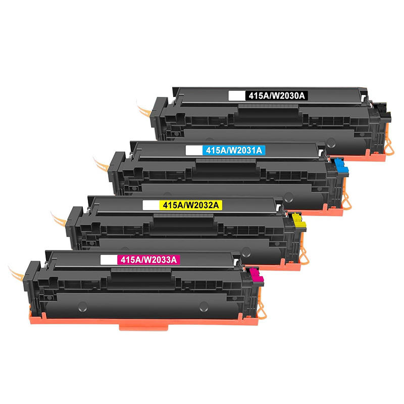 Product image for 999inks Compatible Multipack HP 415A Full Set Standard Capacity Toner Cartridges - Small