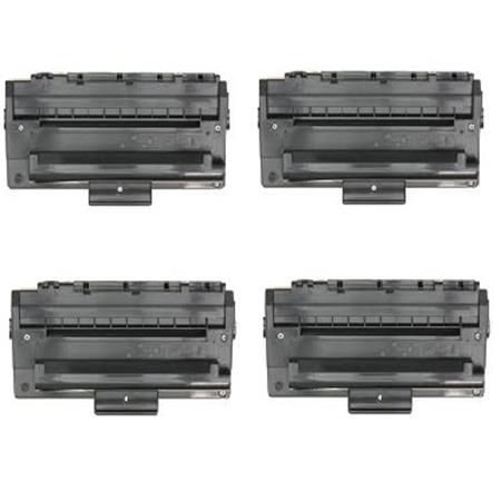 Product image for 999inks Compatible Quad Pack Ricoh 412672 Black Laser Toner Cartridges - Small