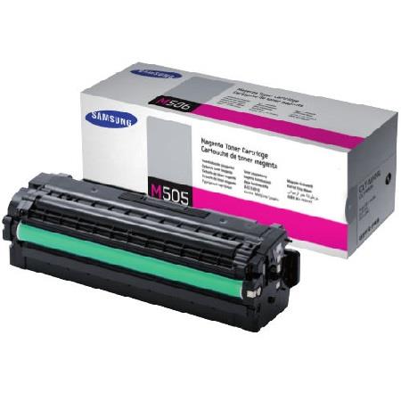 Product image for Samsung CLT-M505L Magenta Original Toner Cartridge - Small