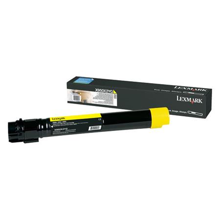 Product image for Lexmark X950X2YG Original Yellow Extra High Capacity Toner Cartridge - Small