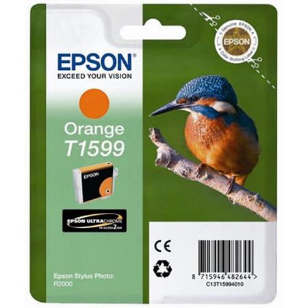Product image for Epson T1599 Orange Original Ink Cartridge (Kingfisher) - Small