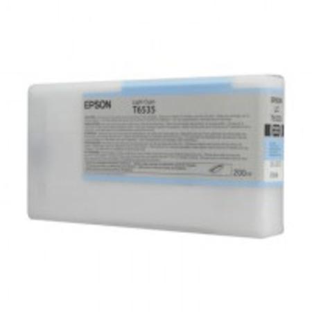 Product image for Epson T6535 (C13T653500) Light Cyan Original Ink Cartridge - Small