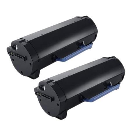 Product image for 999inks Compatible Twin Pack Dell 593-11171 Black Extra High Capacity Laser Toner Cartridges - Small