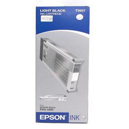 Product image for Epson T5657 Light Black Original High Capacity Ink Cartridge (T565700) - Small