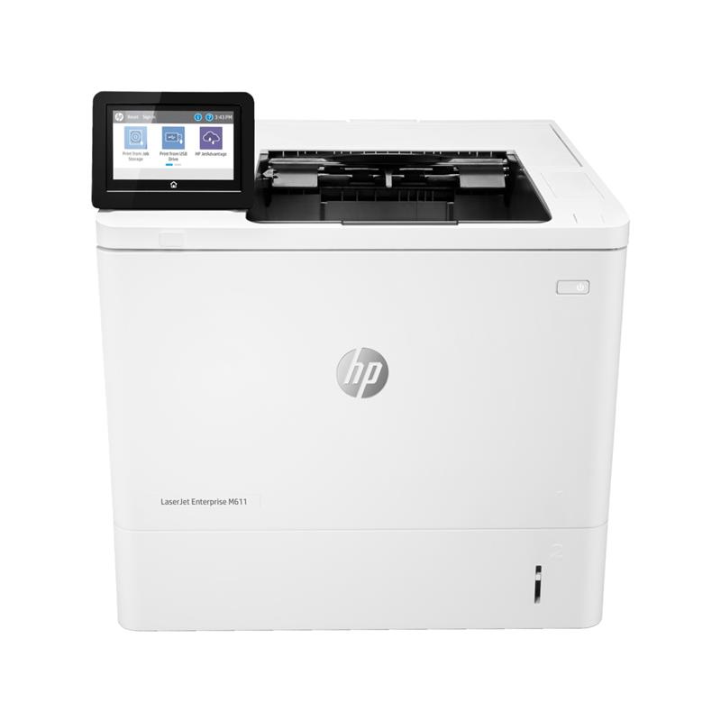 Product image for HP LaserJet Enterprise M611dn A4 Mono Laser Printer - Small