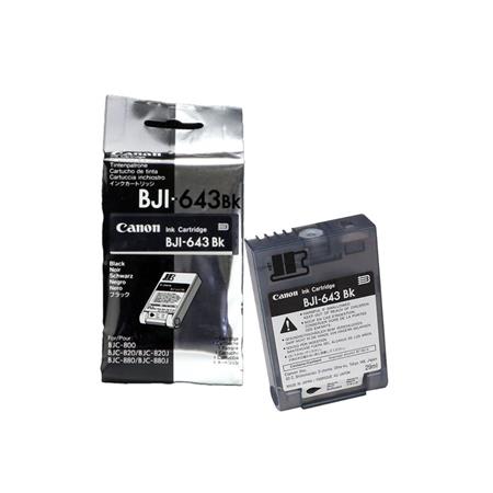 Product image for Canon BJI-643K Black Original Cartridge - Small