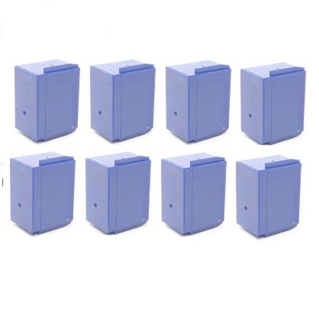 Product image for 999inks Compatible Eight Pack Pitney Bowes 793-5BN Blue Inkjet Printer Cartridges - Small