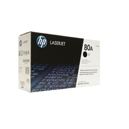 Product image for HP 80A Black Original Standard Capacity Toner Cartridge (CF280A) - Small