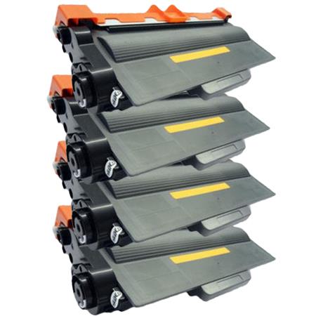 Product image for 999inks Compatible Quad Pack Brother TN3390 Black Laser Toner Cartridges - Small