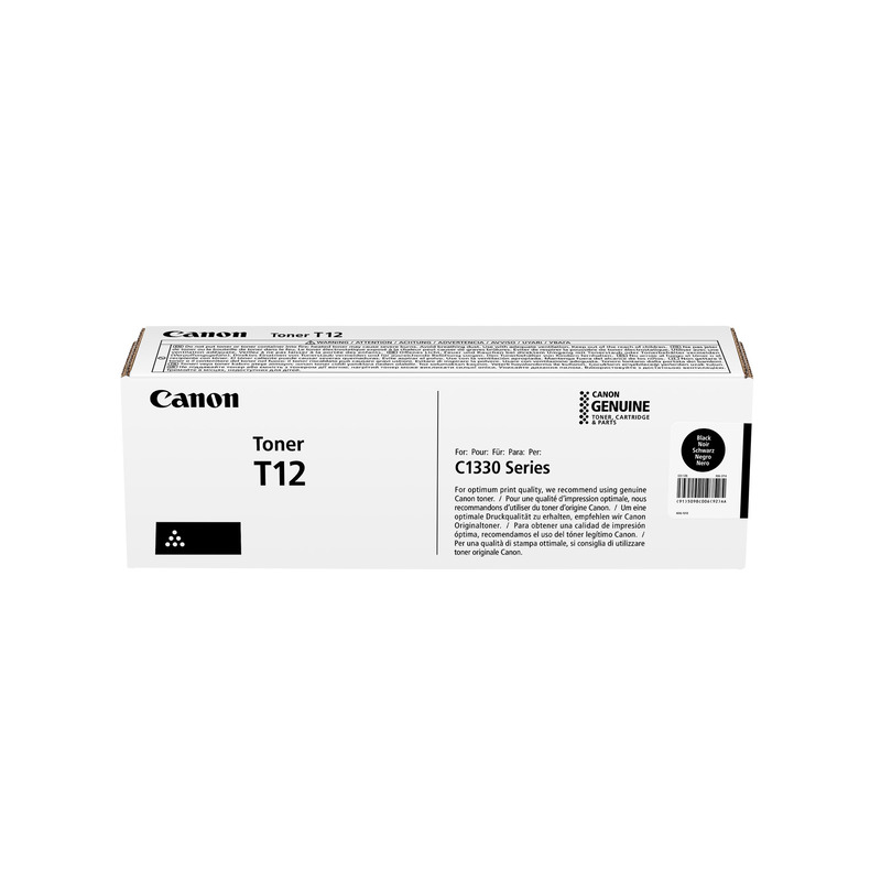 Product image for Canon T12 (5098C006AA) Black Original Toner Cartridge - Small