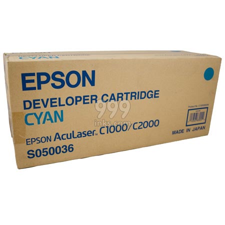 Product image for Epson S050036 Cyan Original Toner Cartridge - Small