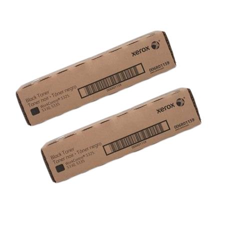 Product image for Xerox 6R01159 Black Original Laser Toner Cartridge Twin Pack - Small