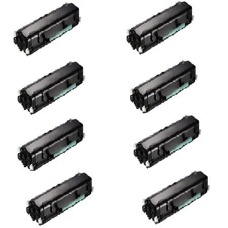 Product image for 999inks Compatible Eight Pack Dell 593-11056 Black Laser Toner Cartridges - Small