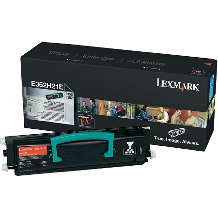 Product image for Lexmark 352H21E Black Original Toner Cartridge (E352H21E) - Small