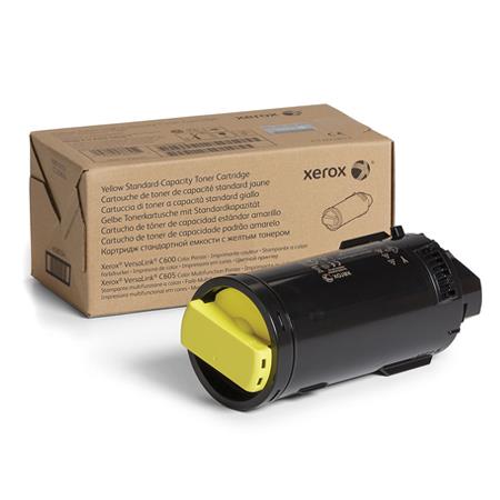 Product image for Xerox 106R03898 Yellow Original Standard Capacity Toner Cartridge - Small