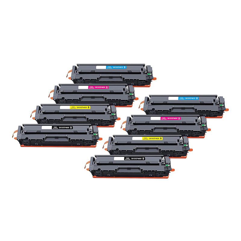 Product image for 999inks Compatible Multipack HP 201X 2 Full Sets Laser Toner Cartridges - Small