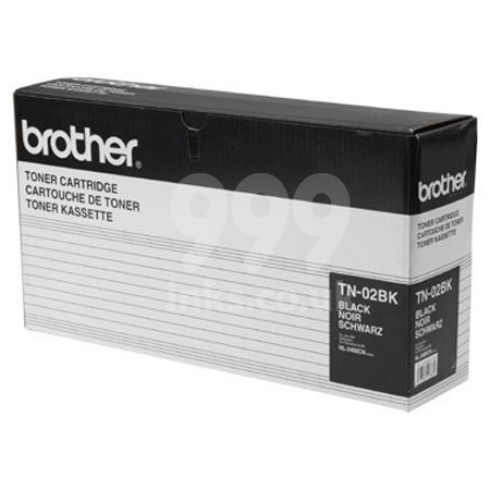 Product image for Brother TN02BK Black Original Laser Toner  (TN-02BK) - Small